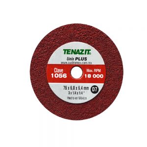 1056 Rueda Unix Plus  3X1/4X1/4"