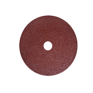 1405 Discos de lija rojo con respaldo de fibra vulcanizada.