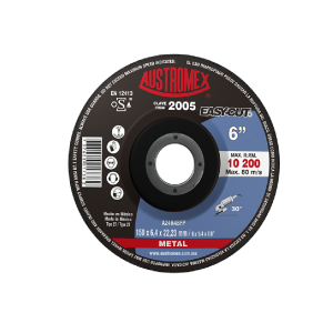 2005  Disco con centro deprimido para desbaste de metal 6X1/4X7/8