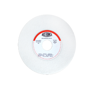 201 Rueda blanca vitrificada para esmerilado de acero 8X3/4X1-1/4