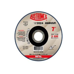 2024 Disco con centro deprimido para corte de metal 7"