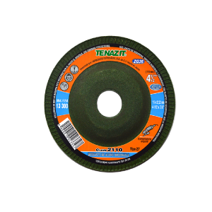 2110 Disco con centro deprimido para desbaste de acero inoxidable 4-1/2"