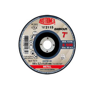 2115 Disco para corte de metal 7"