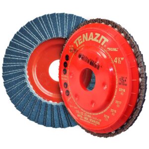 2219 Disco laminado de zirconio - grano 120 de 115 x 22.23 mm