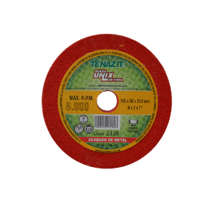 2338  Rueda roja Unix  - 6X2X1"