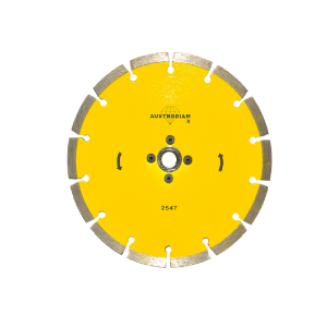 2547 Disco de diamante amarillo segmentado Cantera 7X0.095X5/8-11