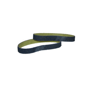 2609 Banda de fibra azul grano Muy fino  3/4X18"