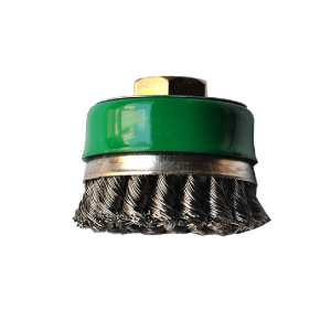 2856  Cepillo tipo copa de Alambre inoxidable trenzado Chip-cut - 3X0.020XMR -1"