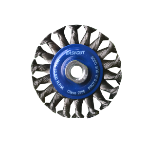 2885  Cepillo circular de Alambre trenzado Easy-cut  4X0.014X5/8-1"