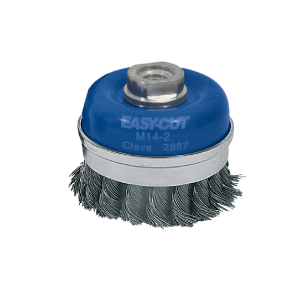 2887  Cepillo tipo copa de Alambre trenzado Easy-cut  - 3X0.014XM14-2"