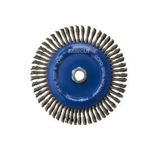 2894  Cepillo circular de Alambre trenzado Easy-cut Cara delgada 7X0.020X5/8-11 "