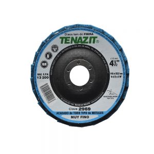 2969 Disco laminado de Fibra grano Fino  - 4-1/2X7/8"