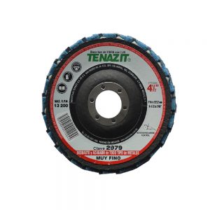 2979  Disco laminado Fibra / Lija grano 120 -  4-1/2X7/8"