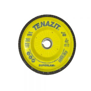 2982 Disco laminado SUPERLAM grano 80  - 4-1/2X5/8-11"