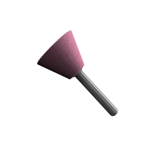 402 Punta montada rosa tipo A 1-3/8X1X1/4