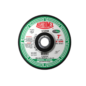 418 Disco con centro deprimido para corte de piedra 7"