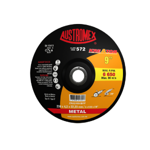 572 Disco con centro deprimido para desbaste de metal 9"