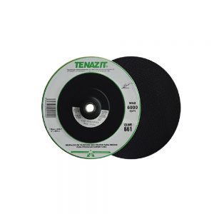 661  Respaldo para discos de fibra  - 7X5/8-11"