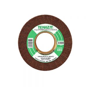 695  Cepillo de fibra 6X2X2"