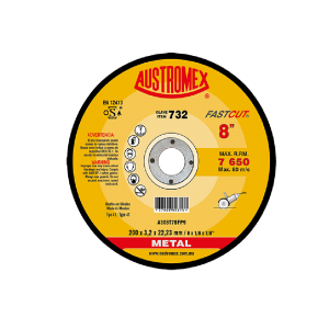 732 Disco para corte de metal 8"