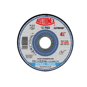763 Disco súper preciso para corte de acero inoxidable 4-1/2"