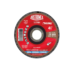 781 Disco súper preciso para corte de acero inoxidable 4-1/2"