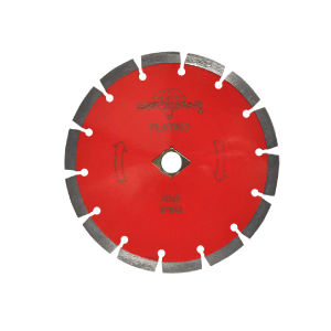 828 Disco de diamante rojo segmentado Cantera  7X0.09X7/8