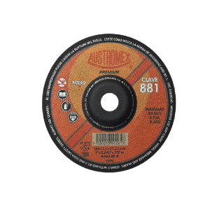 881 Disco con centro deprimido para corte de metal 7"
