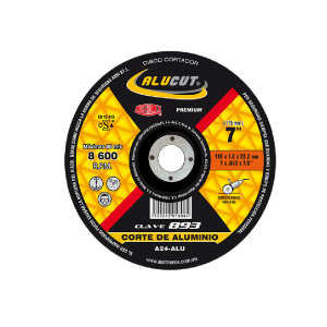 893 Disco para corte de aluminio 7"
