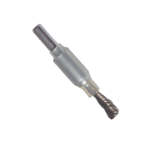 982  Cepillo de Alambre inoxidable unitrenza con vástago - 3/8X0.014X1/4"