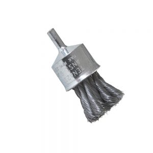 987  Cepillo de Alambre trenzado con vástago  7/8X0.014X1/4"