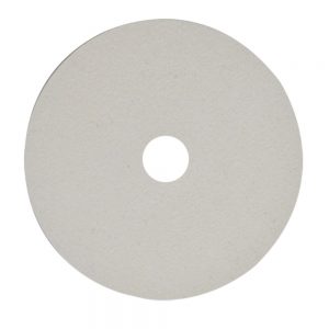 2360 Rueda de felpa blanca de 200 x 51 x 25.4 mm de densidad media