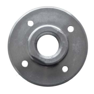 2564 Adaptador de Aluminio con rosca 5/8-11 y cuatro perforaciones. Incluye tornillos.