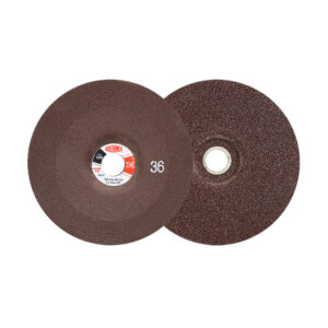 1282 Disco tipo 27 de 180mm para esmerilado y rebabeo de aluminio.