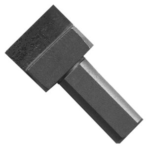 1435 Aderezador rectangular con diamante arreglado.