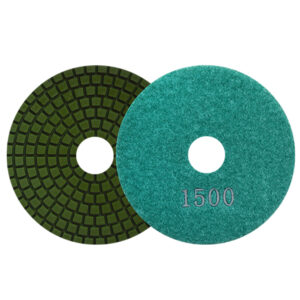 2765 Pad de diamante para pulido con . color verde agua. Grano 1500
