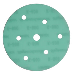 3261 Disco de lija SUPER ASSILEX de 125mm con 7 perforaciones, grano 600K con sistema de fijación Ultra Grip ®