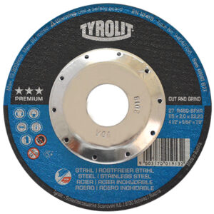 4220 Disco de corte y desbaste Tyrolit de 115 x 2.0 x 22.23mm, 2 en 1