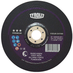 4226 Disco de desbaste Tyrolit Focur de 178 x 7.0 x 22.23 mm