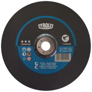 4229 Disco de desbaste Tyrolit T-Grind de 230 x 7.0 x 22.23 mm