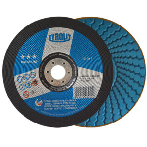 4241 Disco Rondeller Tyrolit de 178 x 22.23mm, 2 en 1