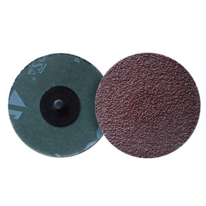 4627 Disco de lija de cambio rápido (ROL-OK) de óxido de aluminio color rojo grano 50