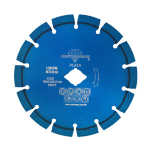 8806 Disco de diamante azul segmentado Uso General